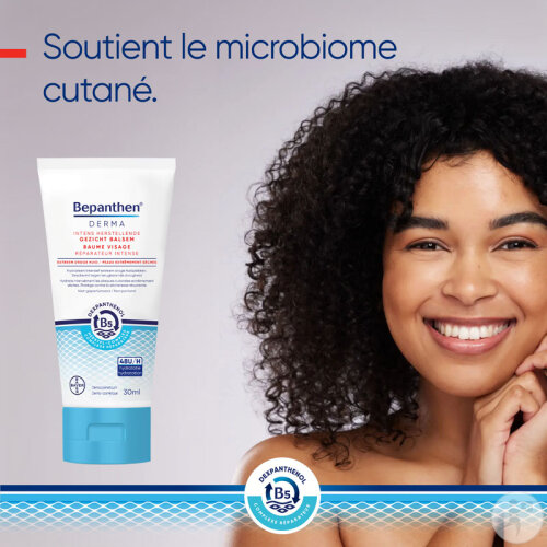 Bepanthen Derma Baume Visage Réparateur Intense Peaux Extrêmement Sèches 30g-9