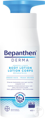 Bepanthen Derma Lotion Corps Réparatrice Peaux Sèches 400ml