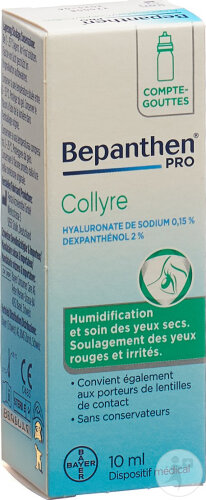 Bepanthen Pro Gouttes Oculaires 10ml