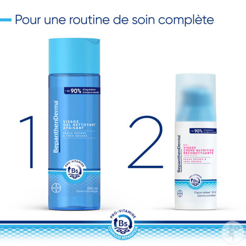 BepanthenDerma Crème Nutritive Reconstituante Visage Peaux Sèches À Très Sèches 50ml-7