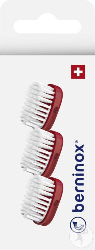 Berninox Têtes Rouge Medium 3 Pièces