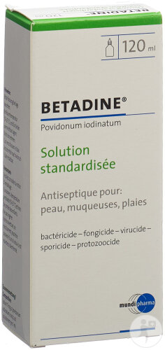 Betadine Solution Désinfectante 120ml