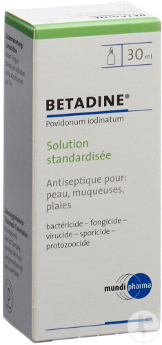 Betadine Solution Désinfectante 30ml