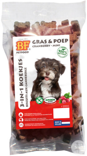 BF Petfood Biscuits Aux Canneberge Chiens Mini 200g