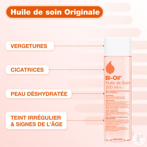 Bi-Oil Huile De Soin Spécialisé Pour Cicatrices Et Vergetures Flacon 200ml-3