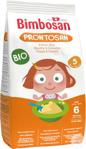 Bimbosan Bio Prontosan Poudre 5 Céréales Spéciales Recharge 300g