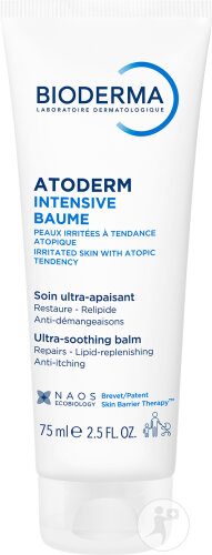 Bioderma Atoderm Intensive Baume Ultra-Apaisant Peaux Sensibles Très Sèches Tube 75ml