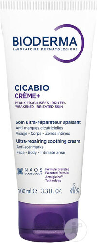 Bioderma Cicabio Crème+ Soin Ultra-Réparateur Apaisant Tube 100ml