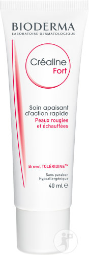 Bioderma Créaline Fort Soin Apaisant D’Action Rapide Peaux Rougies Et Échauffées 40ml