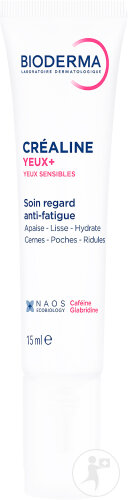 Bioderma Créaline Yeux+ Soin Regard Anti-Fatigue Tube 15ml