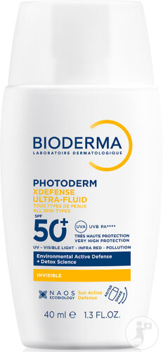Bioderma Photoderm Xdefense Ultra-Fluid IP50+ 40ml