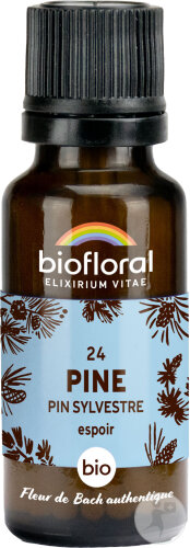 Biofloral 24 Pine Pin Sylvestre Fleur De Bach Granules Bio 19,5g