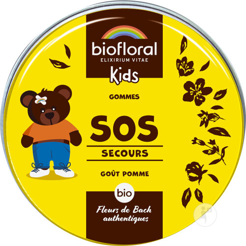 Biofloral Enfants SOS Secours Gommes Bio 45g