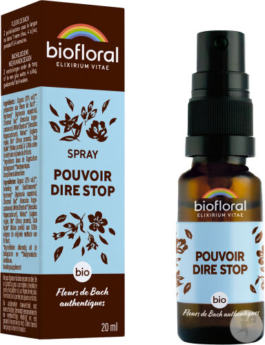 Biofloral Spray Emotions Pouvoir Dire Stop Spray Bio Demeter 20ml