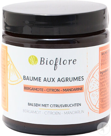 Bioflore Baume Aux Agrumes Bio Nourrissant Onctueux Réconfortant 100g