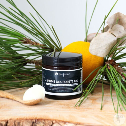 Bioflore Baume Pectoral Des Forêts bio Eucalyptus Pin Ravintsara 50g ...
