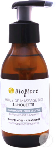 Bioflore Huile Massage Silhouette Bio Raffermissante Galbante 115ml + Pompe