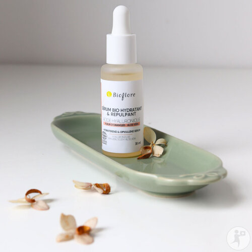 Bioflore Sérum Bio Hydratant Repulpant Fleur Oranger Sans Eau Ajoutée 2% Acide Hyaluronique 30ml-4