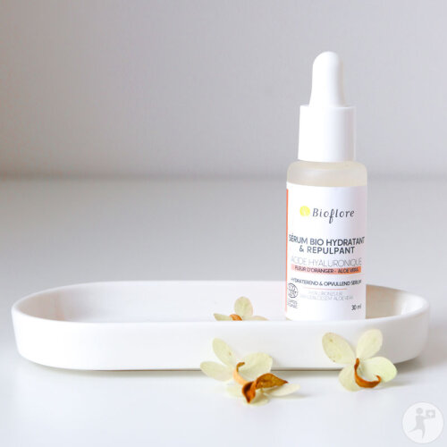 Bioflore Sérum Bio Hydratant Repulpant Fleur Oranger Sans Eau Ajoutée 2% Acide Hyaluronique 30ml-6