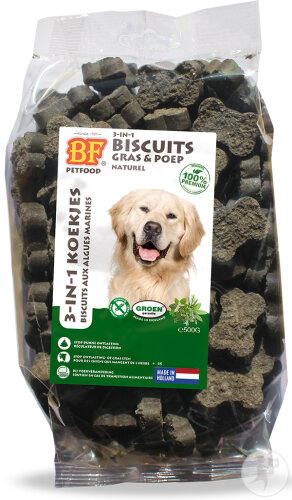 BF Petfood Biscuits Aux Algues Pour La Digestion Chiens Sachet 500g