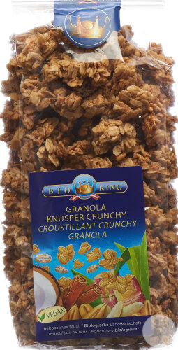 Bioking Croustillant Crunchy Granola 375g