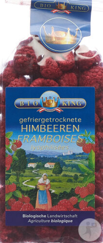 Bioking Framboises Lyophilisées 40g