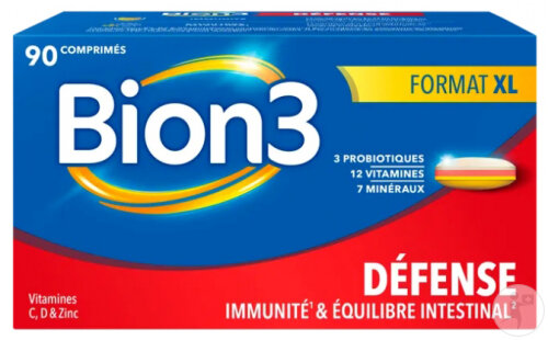 Bion3 Défense Complément Alimentaire 90 Comprimés