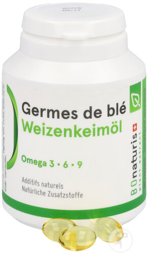 Bionaturis Germes Blé Huile 500mg 90 Capsules