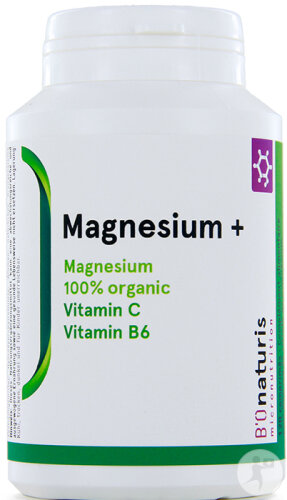 Bionaturis Magnesium 604mg +Vitamine C + B6 120 Capsules