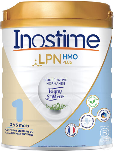 Biostime Inostime LPN HMO Plus 1er Âge 0-6 Mois 800g