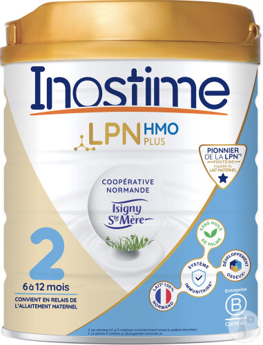 Biostime Inostime LPN HMO Plus 2ème Âge 6-12 Mois 800g