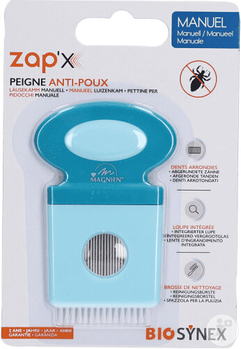 Biosynex ZAP'X Peigne Anti-Poux Et Lentes 1 Pièce