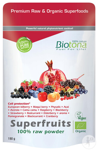 Biotona Bio Superfruits Raw Poudre 150g