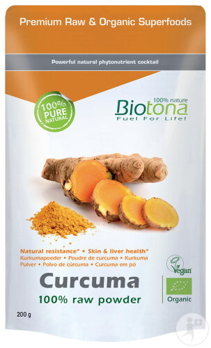 Biotona Curcuma Bio Poudre 200g