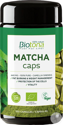 Biotona Matcha Caps Bio 100 Capsules