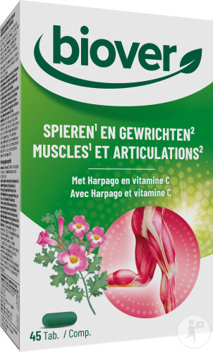 Biover Muscles Et Articulations Complément Alimentaire 45 Comprimés