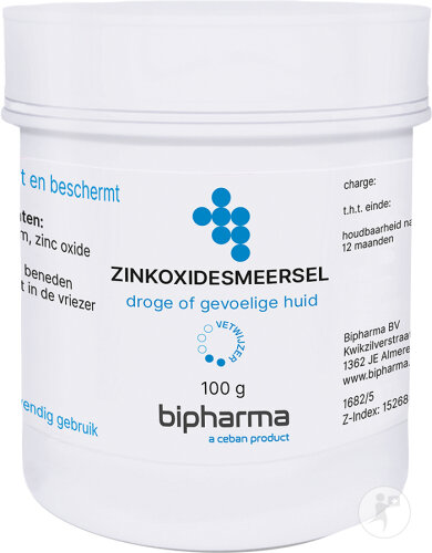 Bipharma Pommade À L’Oxyde De Zinc Huile De Zinc Pot 100g 