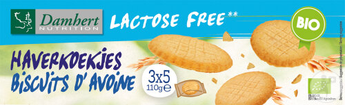 Biscuits Lactose Free Biscuits D'Avoine Bio 110g