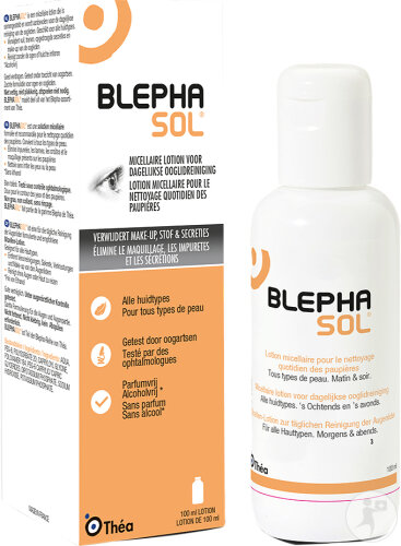 Blephasol Lotion Micellaire Paupières Sensibles Flacon 100ml