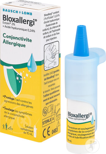 Bloxallergi Solution Ophtalmique Conjonctivite Allergique 10ml