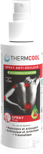 ThermCool Spray Anti-Douleur Huile Essentielle Gaulthérie 75ml