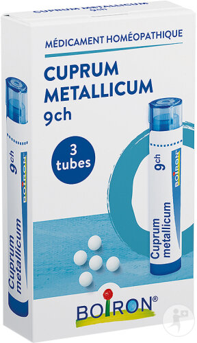 Boiron Cuprum Metallicum 9CH 3 Tubes