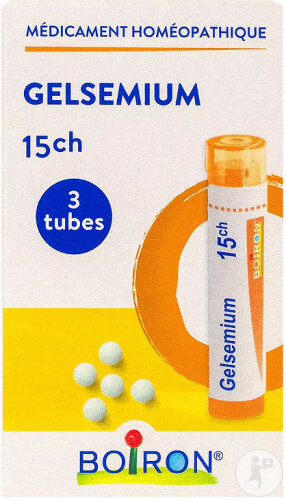 Boiron Gelsemium 15CH 3 Tubes