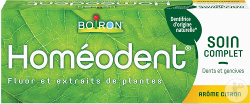 Boiron Homéodent Soin Complet Dents Et Gencives Dentifrice Arome Citron 75ml