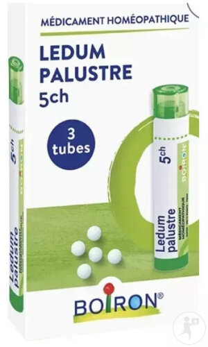 Boiron Ledum Palustre 5CH 3 Tubes