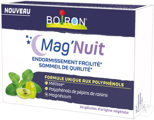 Boiron Mag'Nuit Sommeil De Qualité 30 Gélules