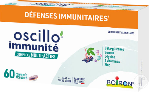 Boiron Oscillo’ Immunité 60 Comprimes