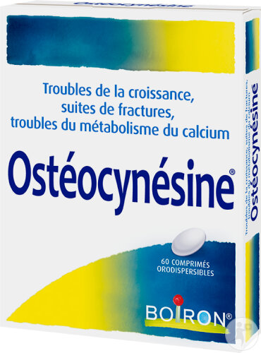 Boiron Ostéocynésine Médicament Homéopathique Métabolisme Du Calcium 60 Comprimés