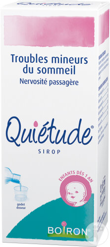 Boiron Quiétude Sirop Troubles Mineurs Du Sommeil Et Nervosité Passagère Flacon 200ml