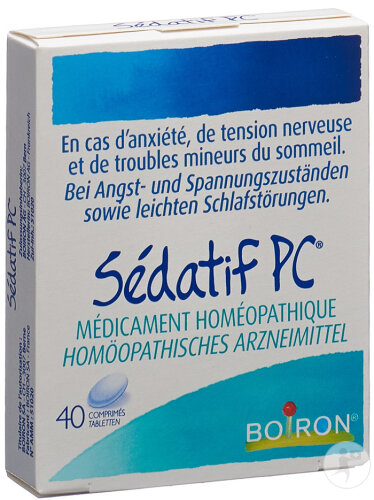 Boiron Sédatif PC Comprimé 40 Pièces